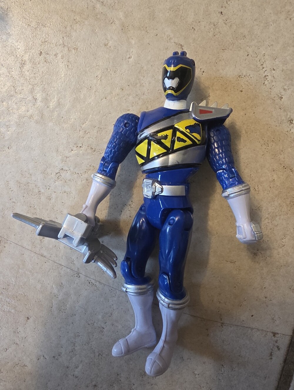 Dino Charge Power Rangers Blue Ranger 5" Figure Bandai 2015